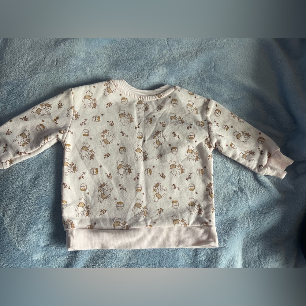 Disney Cream Sweatshirt with Bear Pattern - Picture 5 of 6